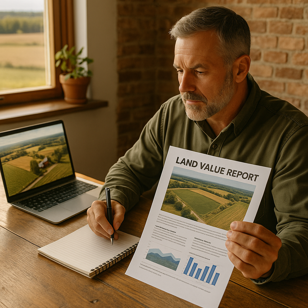 HarvestPoint — sell land confidently